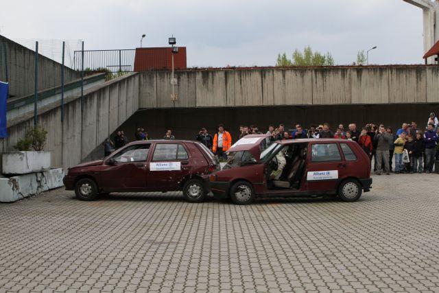 Akcia mala preventívny charakter s cieºom apelovaè na úãastníkov cestnej premávky k disciplíne a opatrnosti na cestách.