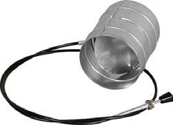 průměr 160 mm Klapka do hliníkových