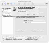 Odemkněte datashur Pro zadáním nového PIN uživatele a připojte jednotku k portu USB počítače Mac. 2. Systém zobrazí okno INITIALIZE 3.
