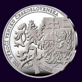 100. VÝROČÍ VZNIKU ČESKOSLOVENSKA INZERCE EMISE: Jubilejní pamětní medaile ZDARMA POZOR: Pouze 1medaile pro každého zákazníka Nejjednodušší způsob objednání: www.100-let-csr.cz; tel.