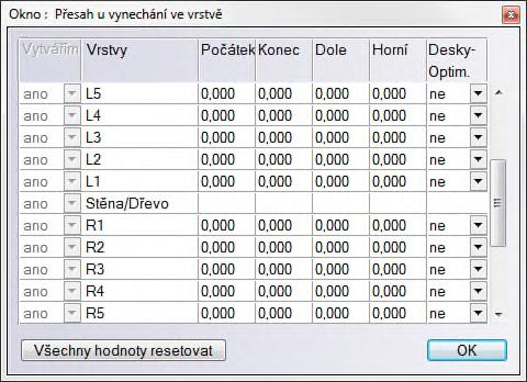 Designér oken a dveří 17 z 31 Záložka Vrst.