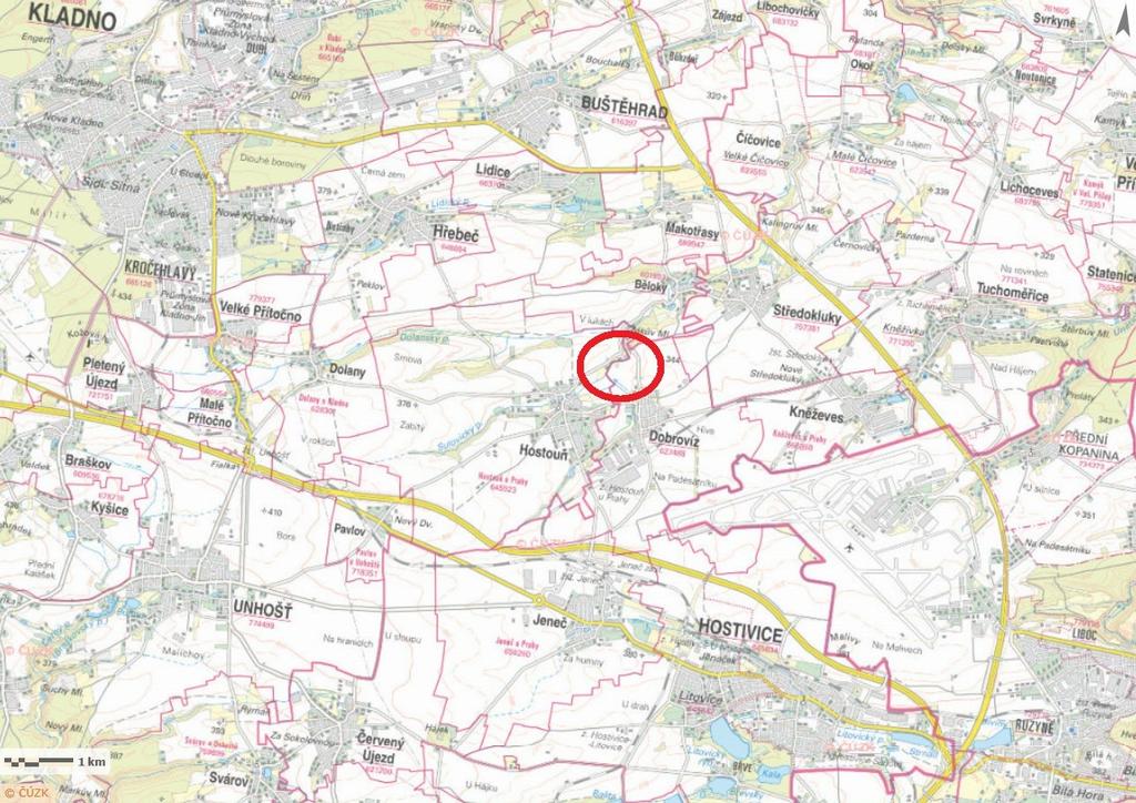 2 ÚDAJE O ZÁMĚRU Název záměru: Čistírna odpadních vody Hostouň rozšíření kapacity Umístění záměru: Kraj: Středočeský Obec: Hostouň Katastrální území: Hostouň u Prahy, č. p.
