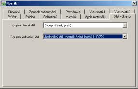 Výkresové styly Advance nabízí různé druhy tzv. Výkresových stylů pro vytváření výkresů jako např. Sestavných výkresů, řezů a výrobnáích výkresů v různých rozvrženích.