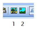 Export do grafických formátů Vložení výkresu do MS Office 1. V ProfiCADu vybereme příkaz Upravit - Kopírovat do zásobníku jako obrázek nebo Ctrl + B nebo ikonu č. 2. Nyní se přepneme např.