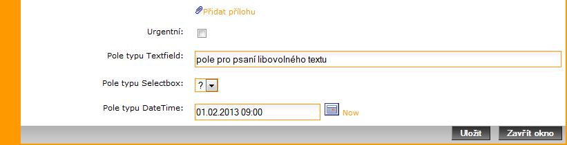 Kapitola 4. Dynamická pole Dynamická pole umožňují definovat libovolné přídavné datové struktury. Lze je vytvářet v administraci TaskPoolu a přiřazovat jednotlivým poolům. Obrázek 4.1.