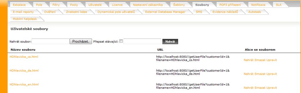 1. V administrátorské sekci TaskPoolu na kartě "Licence" je třeba zaškrtnout volbu "Používat vlastní username" a do textového pole "Kód zákazníka" vložit zvolený kód, např. comarr.