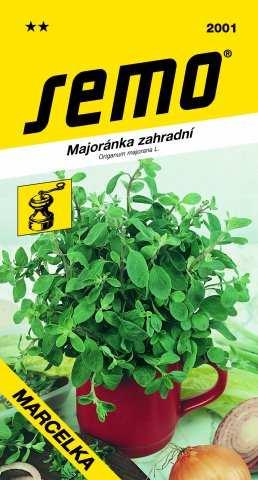 Procesem šlechtění byla změněna struktura mastných kyselin - obsah kyseliny linolenové je velmi nízký a linol Objednací číslo: 2001 Majoránka