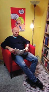lampa. Nově tak mohl být v knihovně vybudován čtenářský koutek pro pohodlný výběr literatury, případně k příjemnému posezení s knihou.