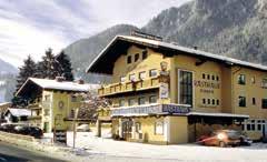 Gasthof Almerwirt ** v Maria Alm Hochkönig (802 2.000 m) 120 km propojených tratí Salzburger Sportwelt (650 2.168 m) 268 km sjezdových tratí Dachstein West (780 2.