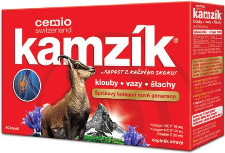 Cemio Kamzík 60 kapslí 349,-