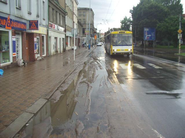 Do objektu se voda nedostala, byla