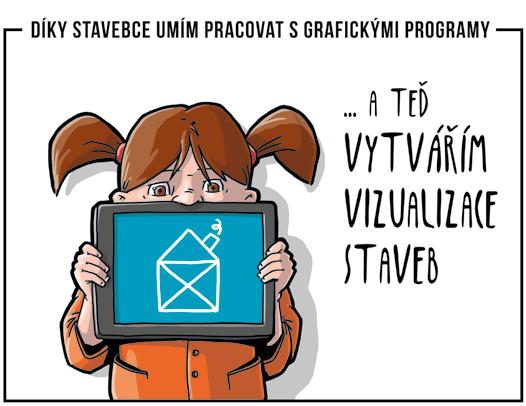 VIZUALIZACE Mnoho klientů nemá prostorovou představivost, proto je velmi praktické, když mu projekční kancelář dokáže nabídnout vizualizaci stavby, kde názorně vidí, jak vše bude v prostoru vypadat.