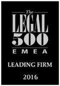 Mezinárodní ocenění ŘANDA HAVEL LEGAL Advokátní kancelář ŘANDA HAVEL LEGAL je oceňována prestižními mezinárodními ratingovými agenturami: Legal500 ŘANDA HAVEL LEGAL je pravidelně od roku 2010