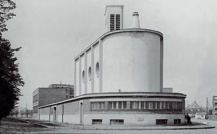 Sbor kněze Ambrože místo: Hradec Králové ulice Ambrožova 728, 729 autor: Josef Gočár realizace: 1926