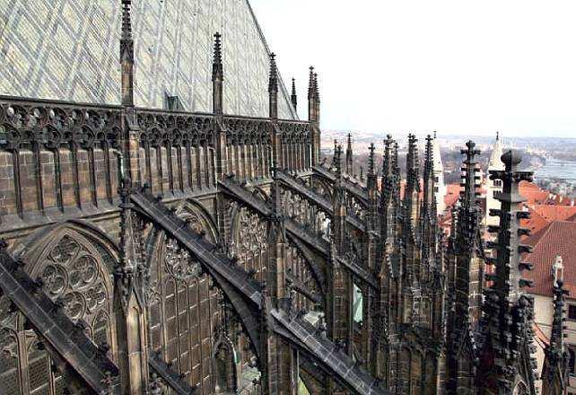 Praha. Katedrála sv. Víta.