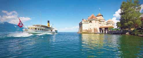 ŠVÝCARSKO OKOLO ŽENEVSKÉHO JEZERA MULHOUSE NEUCHÂTEL CHAUMONT HODINÁŘSKÉ MUZEUM LA CHAUX DE FONDS MURTEN GRUYERES ČOKOLÁDOVNA V BROC LAUSANNE VEVEY ŽENEVA OUCHY OLYMPIJSKÉ MUZEUM HRAD CHILLON