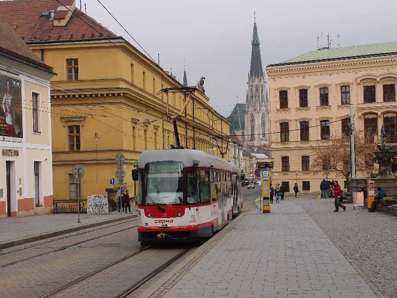 19 20 21 22 23 Alžběta Nikola/Nikol Albert Cecílie Klement LISTOPAD Tramvajová linka 3