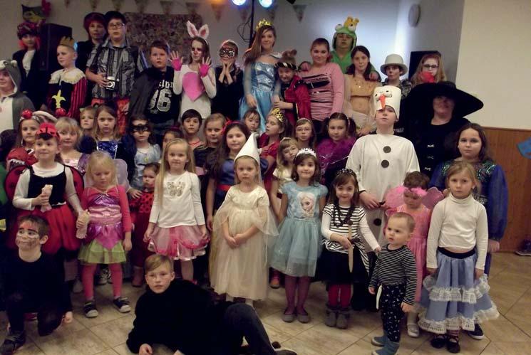 Dětský maškarní ples Únor 7.