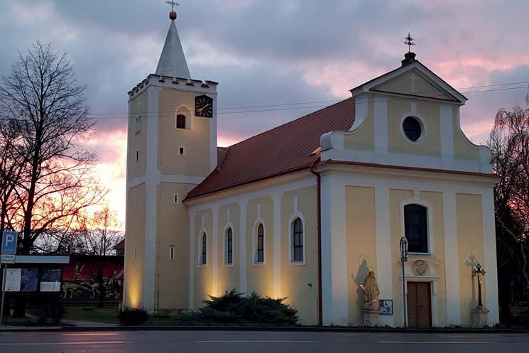 Kostel sv. Markéty Únor 8.