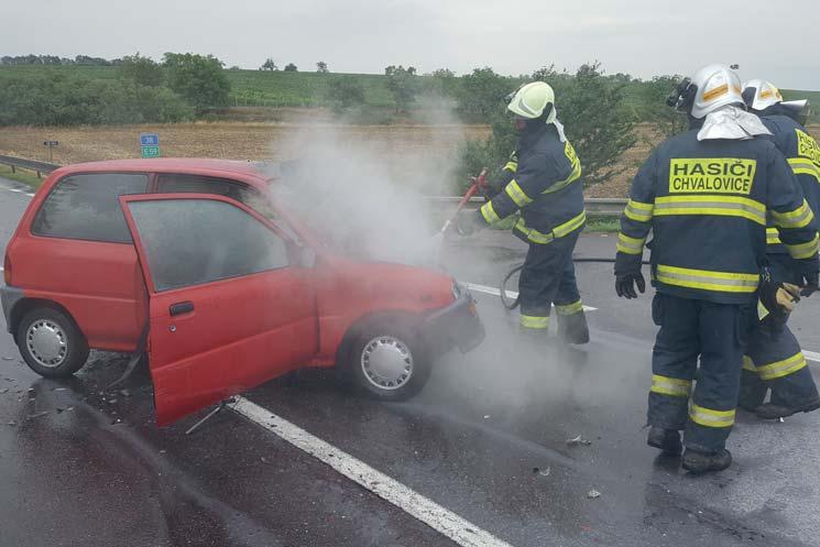 Zásah JSDH autonehoda Vrbovec Duben 14.