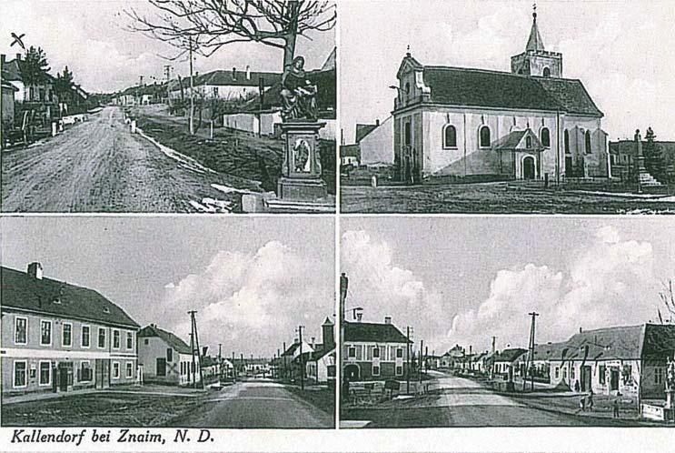 Historická pohlednice obce Květen 20.