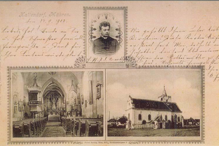 Historická pohlednice z r.1903 Leden/Únor 5.