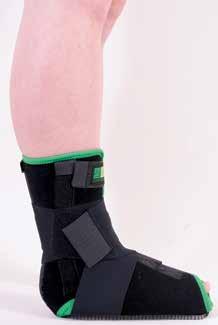 ligamentózního aparátu hlezna Konzervativní léčba nedislokovaných zlomenin v oblasti hlezna a nohy, distorze hlezenního kloubu Doléčení