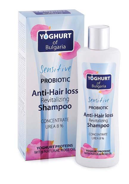 Biologicky aktivní komplex, sprchový gel 2v1 aktivně zjemňuje a osvěžuje vlasy i kůží po celý den.