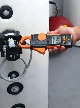 Měřicí technika pro vytápění od firmy Testo Nepostradatelné pro topenáře - profesionály: technika pro měření elektrických veličin.