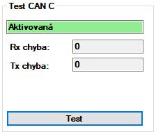 EFAS SERVICE TOOL TEST CAN SBĚRNICE Test CAN