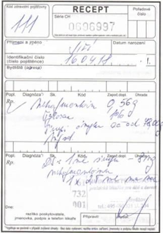 NITROFURANTOIN PŮVODNÍ RECEPTURA Rp. Nitrofurantoini 0,56 Tylosae 1% Sir.