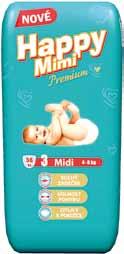 2 kusům Happy Mimi dětský plen Premium 239 90 Happy Mimi Premium
