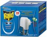 40 g - 5,90 1 109 90 Raid elektrický odpařovč s