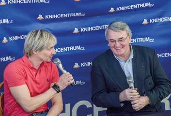 Foto Martin Kusyn O Šostakovičovi a ruské opeře debatoval muzikolog Jan Špaček (vpravo) společně s překladatelem libreta opery LADY