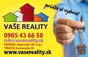 byt, Valova, Piešťany, 4/6 poschodie, 44 m2 + lodžia 6 m2, výťah z prízemia, rekonštrukcia, pekný výhľad H20 Piešťany, Winterova 62