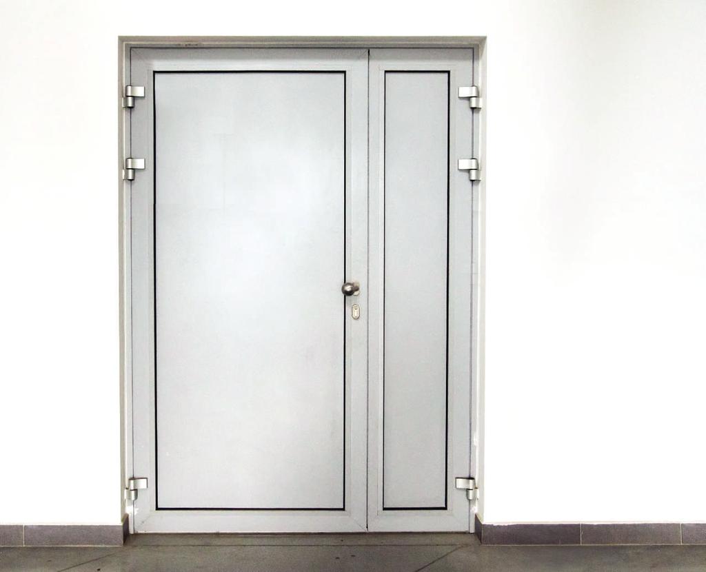 Prevedenie dverí D1/D2 - HLINÍK Prevedenie: Model: Šírka: Sklo: Kovanie: Prah: - plné (norma EI EW 30-45-60-90 min.) - presklené (norma EI EW 30-45-60 min.