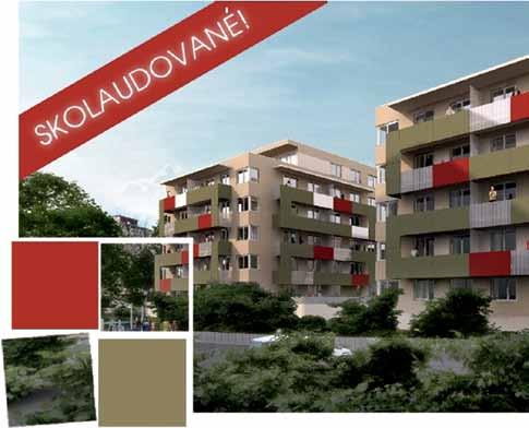 Nové byty na Terase v Košiciach 2, 3 a 4 izbové byty