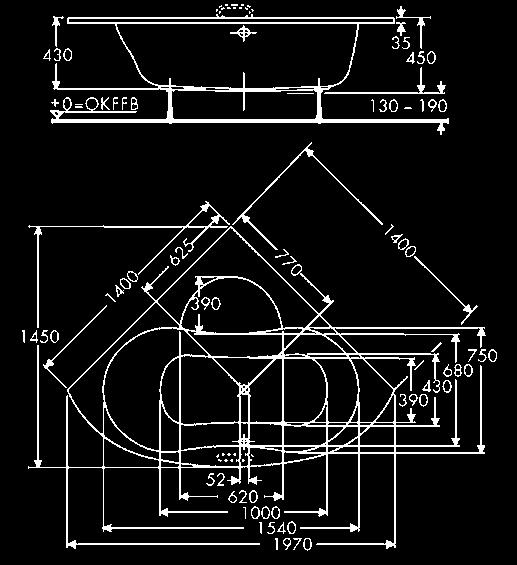 690800, 690805 materiál: sanitární akrylát I 651651 12.883 12.