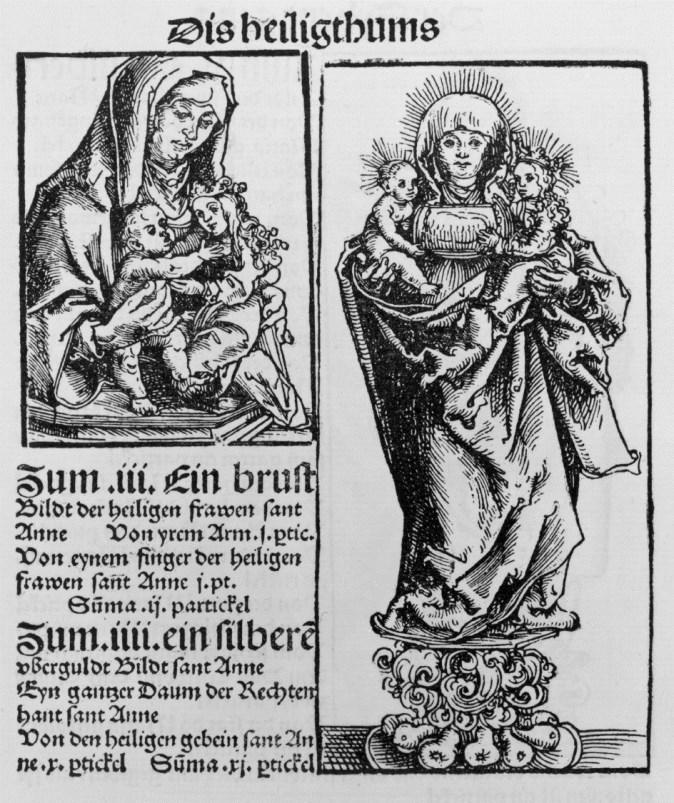 [3] Sv. Anna Samotřetí, Lucas Cranach st.