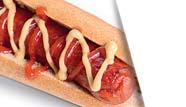 Davelské Hot dog párky 40 x cca 55 g 723271 Hot dog párky loupané 20 x cca 60 g 721058 Davelská grilovací klobása 5 x cca 150 g 721182 Davelská papriková