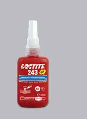 M36 Do M36 Rozpätie prevádzkovej teploty -55 až +180 C -50 až +150 C Praktické rady: Pred nanesením lepidla očistite dielce s produktom Loctite 7063.