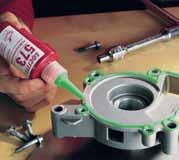 Loctite 5923 Na utesnenie prírub alebo ako náter na klasické pevné tesnenia Ideálne na montáž dielcov po opravách Produkt s nízkou viskozitou
