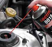 Mechanické opravy MO Universal Loctite 8018 Mazivá Chránia kovové dielce pred koróziou, odieraním, zadretím Prenikajú do skorodovaných spojov a uvoľňujú ich Zabraňujú opotrebovaniu a zadieraniu za