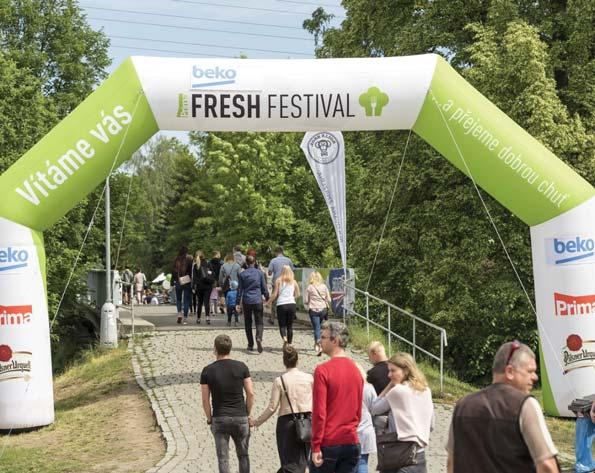Organizace a spolky strana 16 Na Fresh festival si našly cestu desetitisíce lidí k příležitosti 100 let vzniku Československa.
