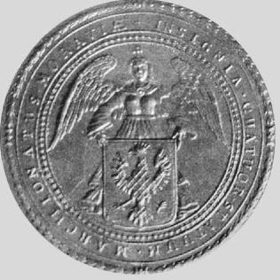 Podle legend měli šachovanou orlici na svém erbu i praporu již mýtičtí zakladatelé a králové Moravy Marcomanus, Moravus i Marobud. Od 13.