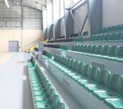 sportovce z celého regionu. Ten byl slavnostně otevřen 11. června. Část pro sportovce tvoří, v celém regionu chybějící, hrací plocha o rozměrech 20 m x 40 m o světlé výšce min.