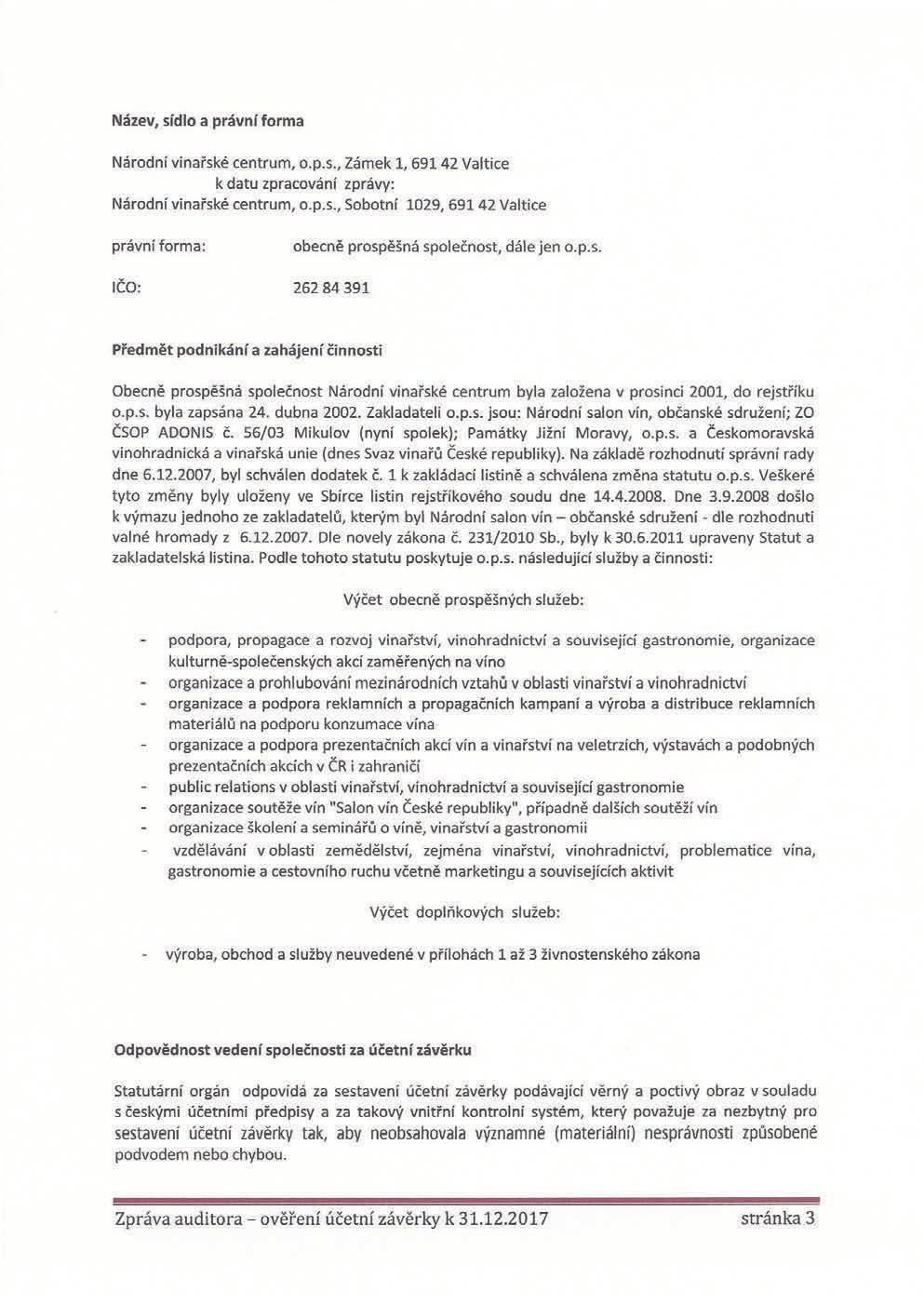4. Výrok auditora