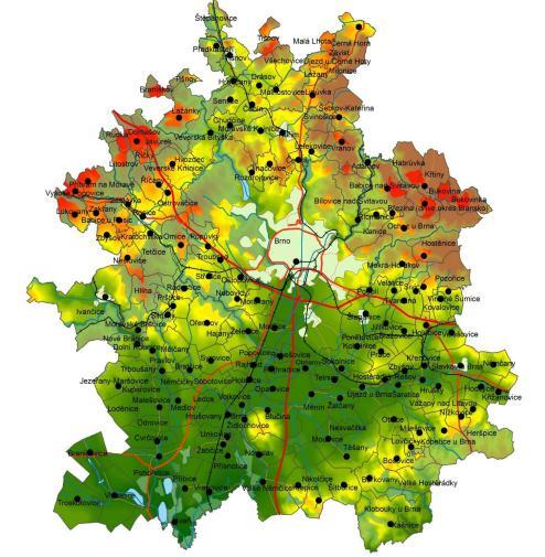 4 Analýza současného stavu na území města Brna Pro klíčovou identifikaci podmínek rozvoje bydlení ve městě je nutno analyzovat demografický vývoj počtu obyvatel, ekonomické aktivity subjektů v širším