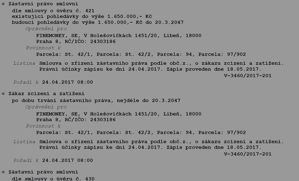 Uvedený majetek je dále blíže specifikován ve znaleckém posudku č. 3910/175/2018 ze dne 29.6.