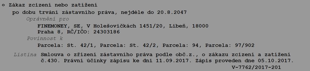 Dražebník upozorňuje, že údaje o předmětu dražby, zejména popis jeho stavu, práv a závazků na předmětu dražby váznoucích jsou uvedeny pouze podle dostupných informací.